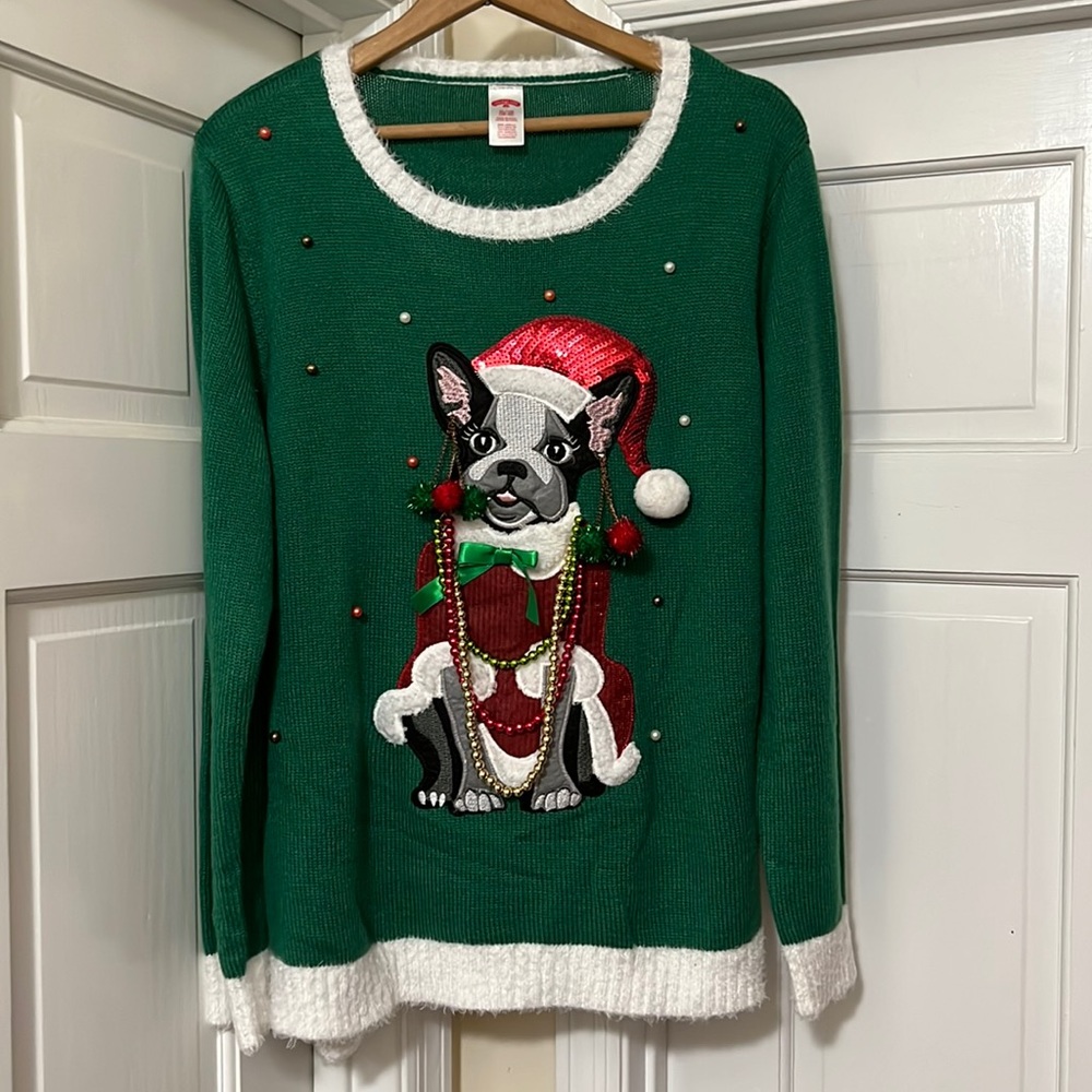 Christmas Dog Sweater Size XL